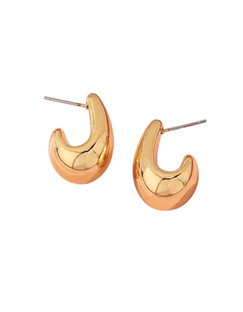 Gold Teardrop Earrings