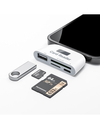 Multifunctional Smart 4 in 1 USB Type C Adaptor