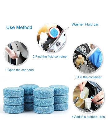 Car Windscreen Cleaner Tablets