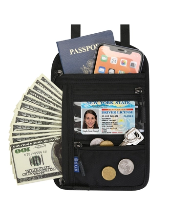 RFID Passport Holder Travel Wallet
