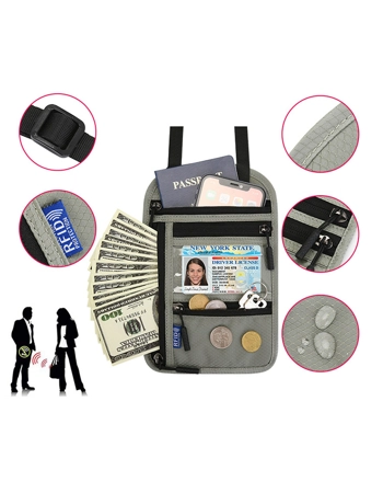 RFID Passport Holder Travel Wallet