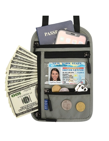 RFID Passport Holder Travel Wallet