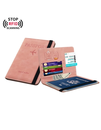 RFID Blocking Passport Holder
