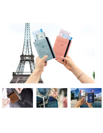 RFID Blocking Passport Holder