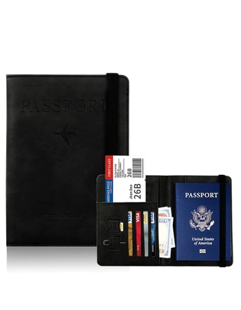 RFID Blocking Passport Holder