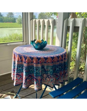 Round Mandala Table Cover