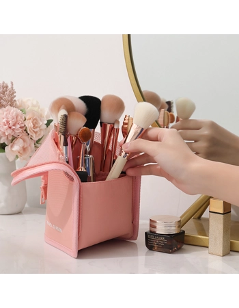 Standing Makeup Brush Organiser Travel Case