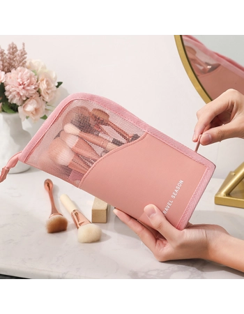 Standing Makeup Brush Organiser Travel Case