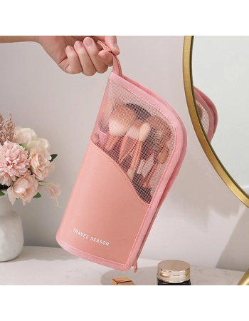 Standing Makeup Brush Organiser Travel Case