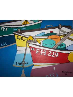 Fishing Boats Mevagisse..
