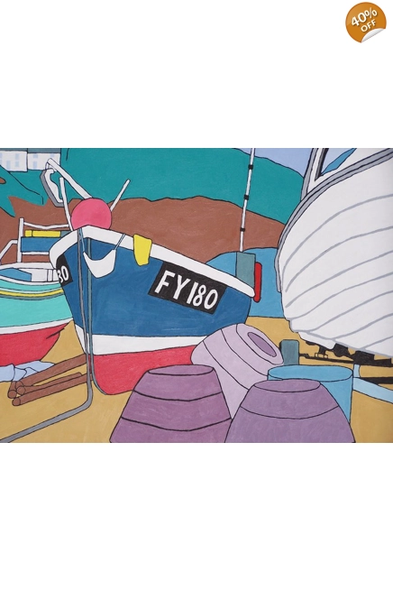 Fishing Boats Portloe Orig.