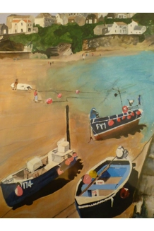 Boats at Gorran Ha..