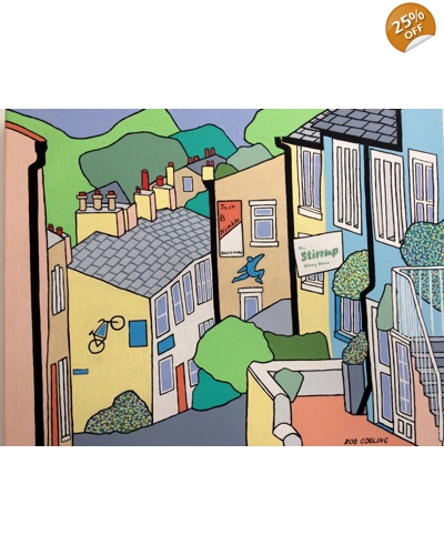 Down Main St Haworth Art Card