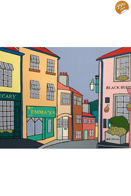 Main St Top Haworth Art Card