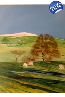 Pendle in the Snow Orig.