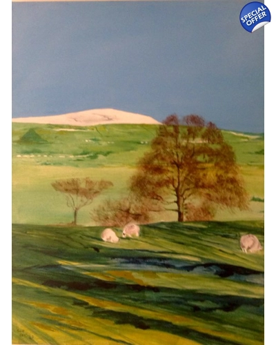 Pendle in the Snow Orig.