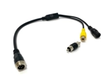 Camera Composite Cable  4 Pin Marine/Aviation to..