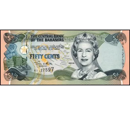 50 Cents - 2001 - P68 - B334a - Unc