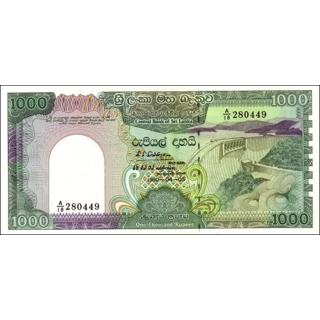 Sri Lanka - 1.000 Rupee..