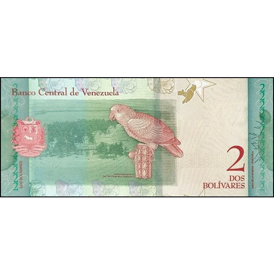 2 bolivares - 2018 - P101 - B371 - Unc