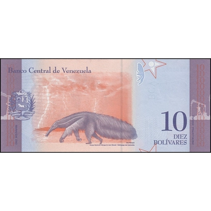 Venezuela - 10 bolivares - 2018 - P103 - B373