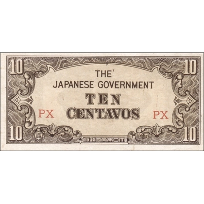 Philippines-10 centavos-1942 - P104a-B803a