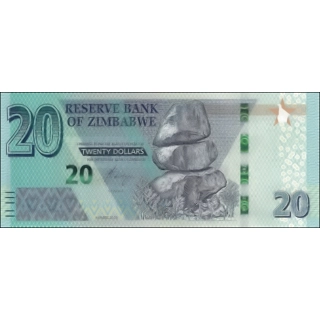 Zimbabwe - 20 Dollars -..