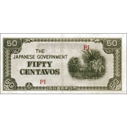 Philippines-50 centavos-1942 - P105a-B804a