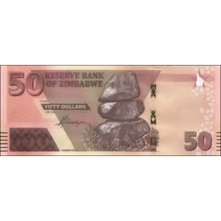 Zimbabwe - 50 Dollars -..