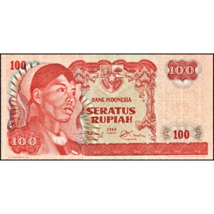 Indonesia - 100 Rupiah - 1968 - P108 - B562a