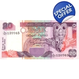 Sri Lanka-20 Rupees-1995-P109a - b115a
