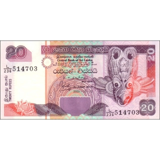 Sri Lanka - 20 Rupees -..