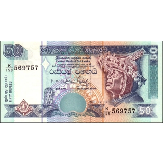 Sri Lanka-50 Rupees-200..