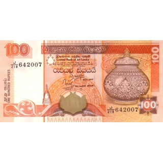 Sri Lanka-100 Rupees-19.. Sri Lanka-100 Rupees-19..
