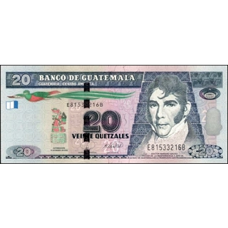 Guatemala - 20 Quetzale..