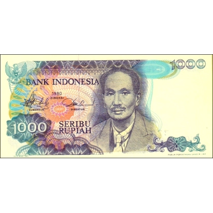 Indonesia - 1000 Rupiah - 1980 - P119 - B577