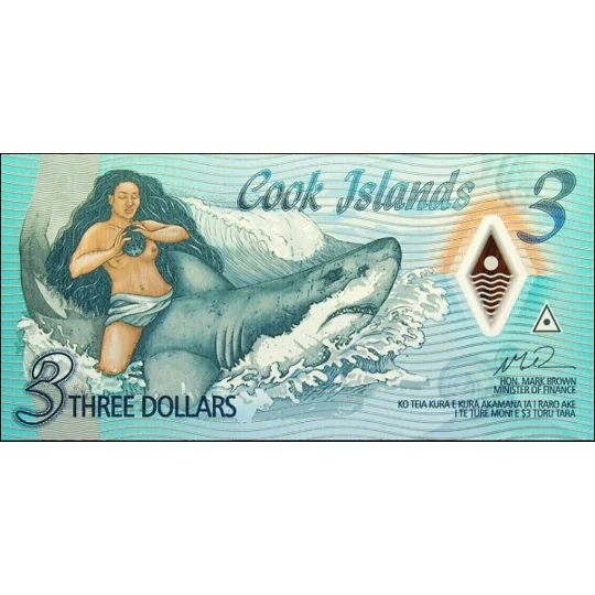 3 Dollars - ND(2021) - P11 - B111a - Unc