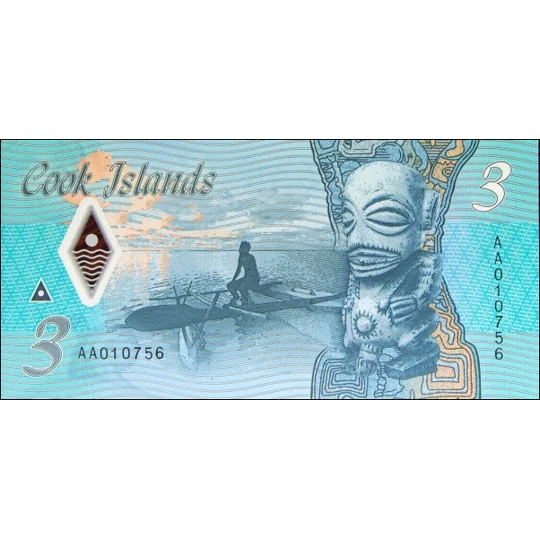 3 Dollars - ND(2021) - P11 - B111a - Unc