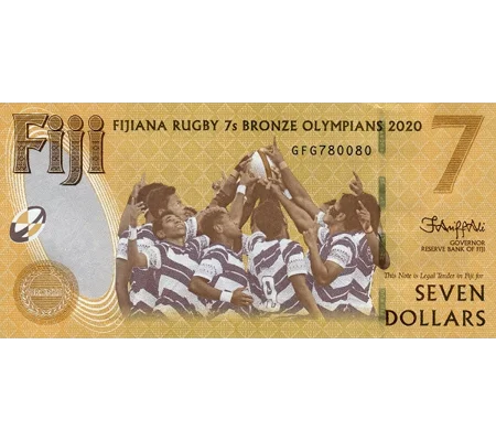 7 Dollars - ND(2022) - P122 - B533 - Unc