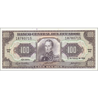 Ecuador - 100 - Sucres ..