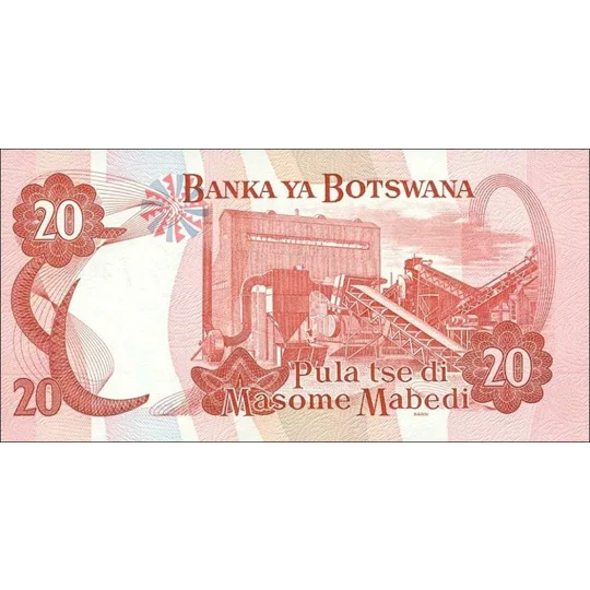20 Pula - 1999 - P21 - B117a - Unc