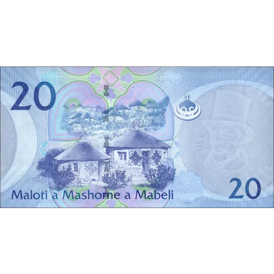 20 Maloti - 2010 - P22a - B223a - Unc