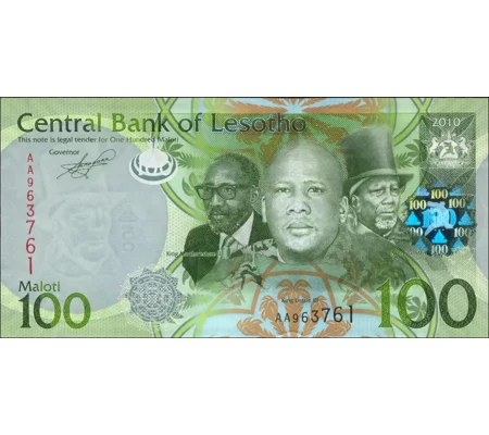 100 Maloti - 2010 - P24 - B225a - Unc