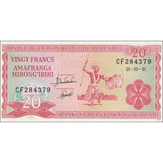 Burundi - 20 Francs - 1..