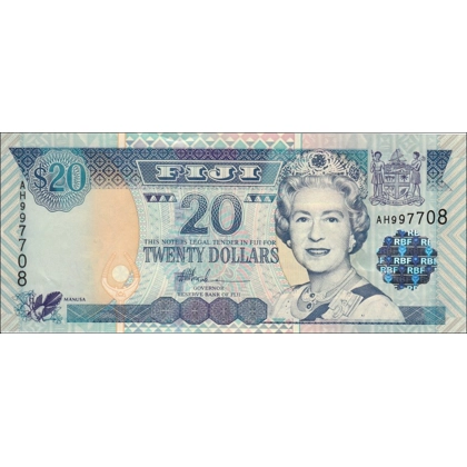 Fiji - 20 Dollars - 2002 - P107- - B518a