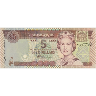 Fiji - 5-dollars - 2002..