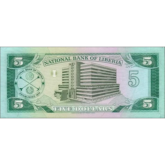 5 Dollars - 1991 - P20 - B202a - Unc