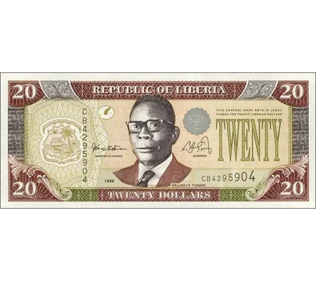 20 Dollars - 1999 - P23 - B303a - Unc