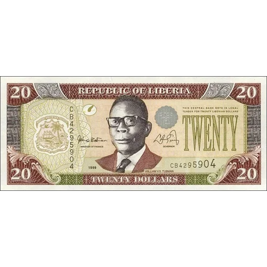 20 Dollars - 1999 - P23 - B303a - Unc