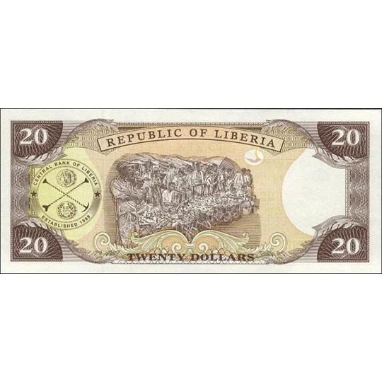 20 Dollars - 1999 - P23 - B303a - Unc